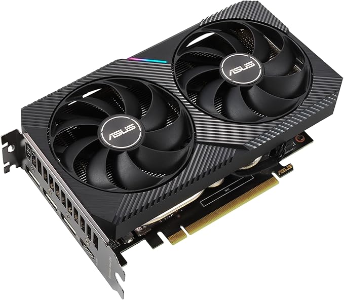 ASUS Dual RTX 3060 V2 OC 12GB GDDR6 Graphic Card ASUS Dual RTX 3060 V2 OC 12GB GDDR6 Graphic Card